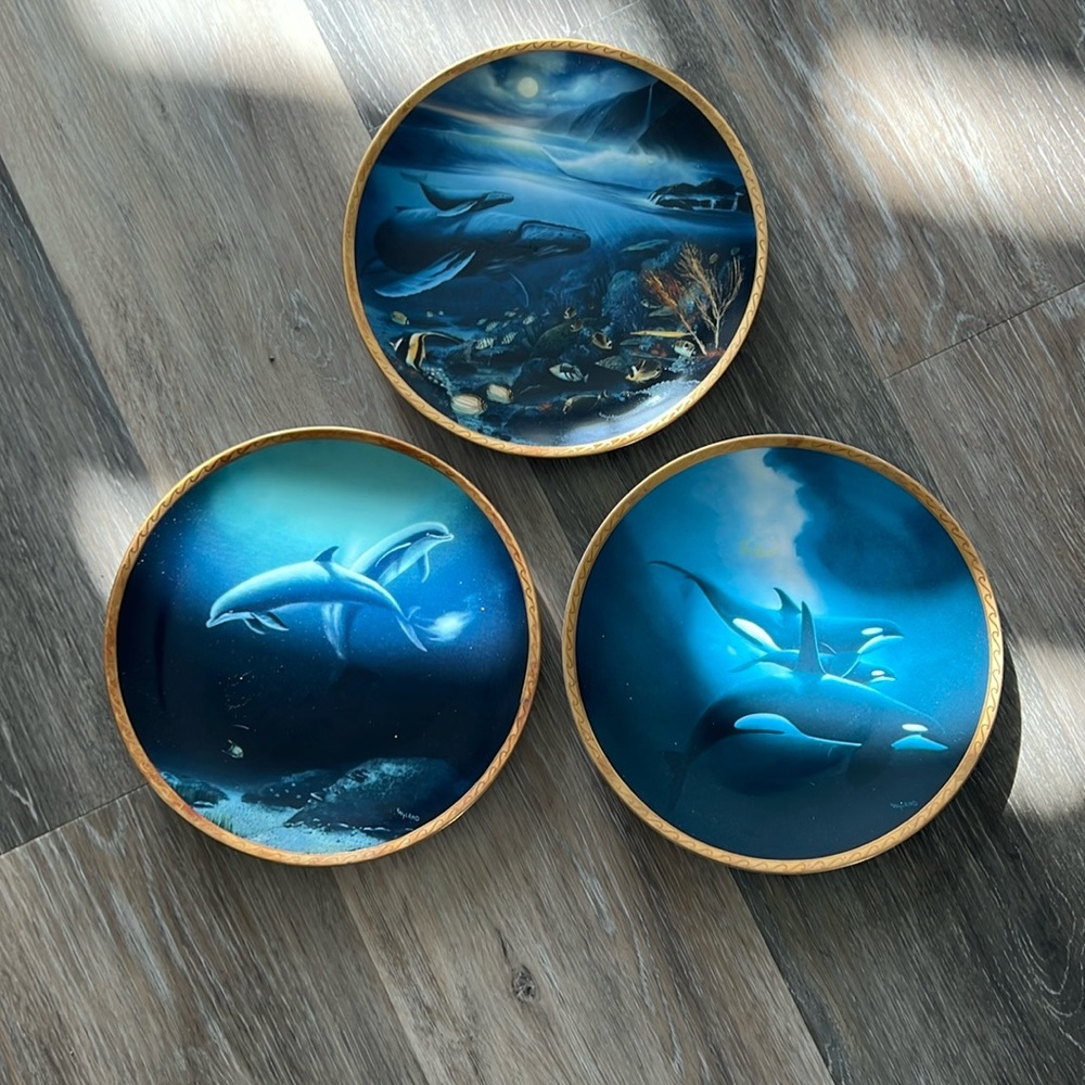 Wayland Plates - Great Mammals of the Sea